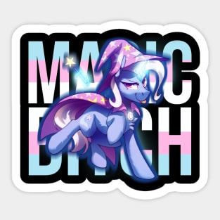 Trixie is Transparent Sticker